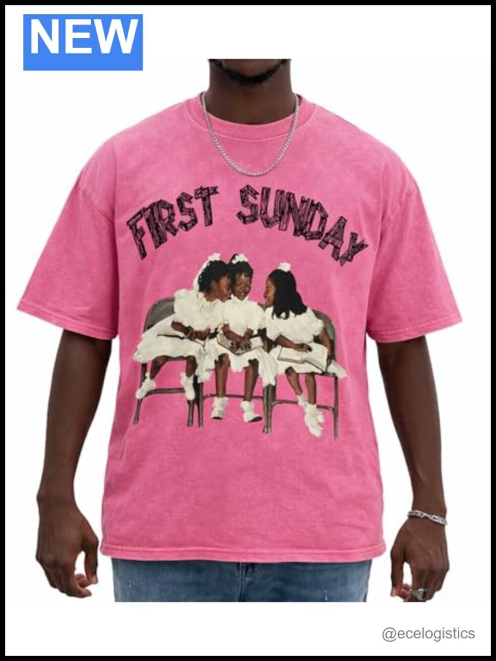 Men's Vintage Streetwear Graphic Jesus Tee - Premium Cotton Oversized T-Shirt
